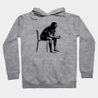 Guy Sitting and Thinking Hoodie